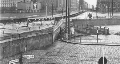 The Berlin-Wall at Potsdamer PLatz
